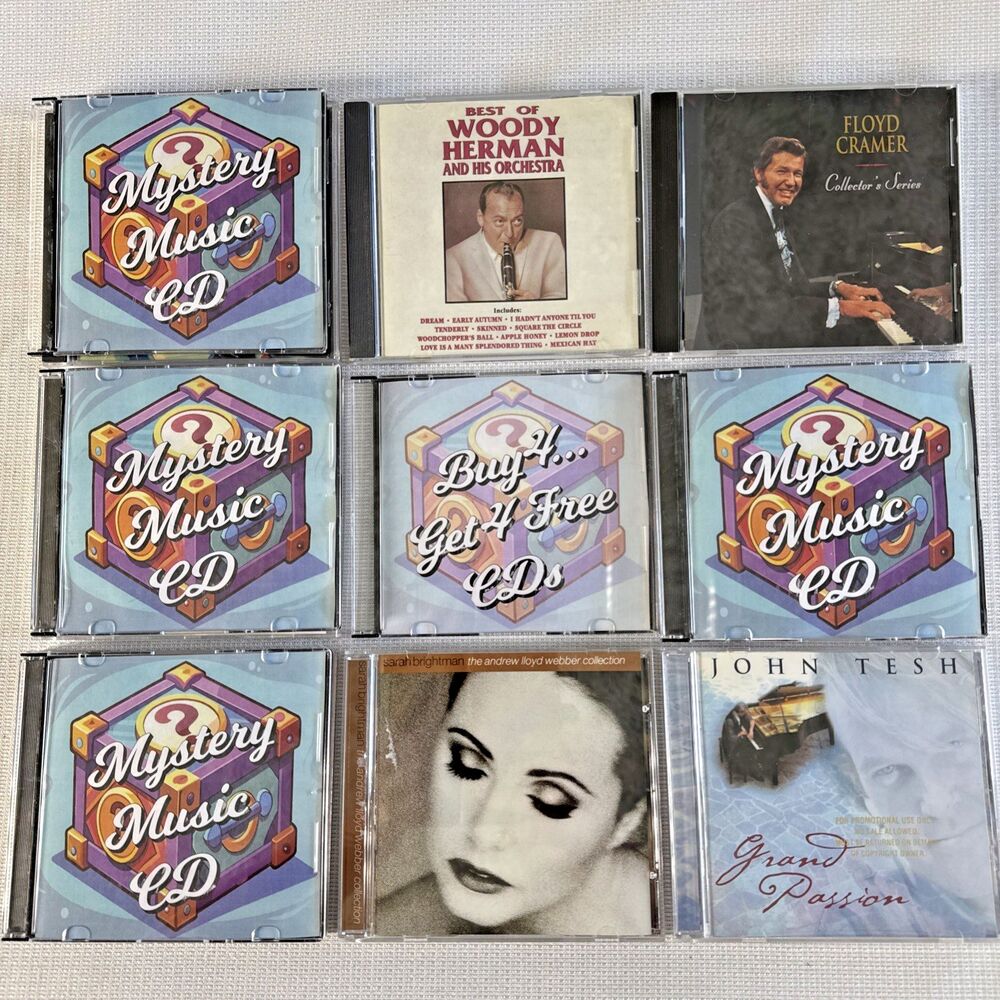 Buy 4 Get 4 Mystery Music CDs - Symphony